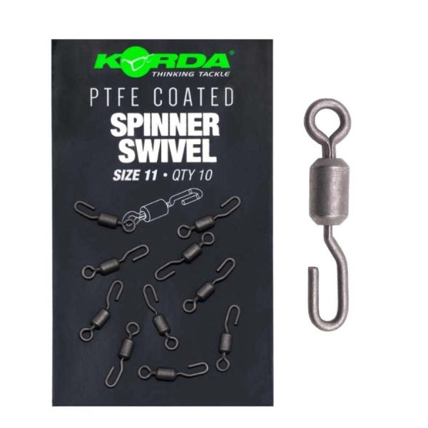 Korda PTFE Spinner Swivel XX 11 Forgókapocs 10db