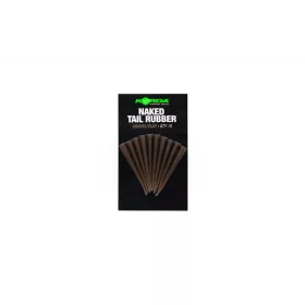 Korda Naked Tail Rubber Gravel/Clay Szilikon Hüvely 10db