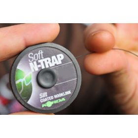 Korda N-Trap Semi Stiff 15lb Silt -  bojlis előkezsinór