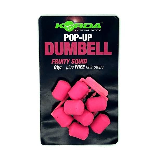 Korda Pop-up Dumbell Fruity Squid (8mm) - 10 pcs - csali imitáció