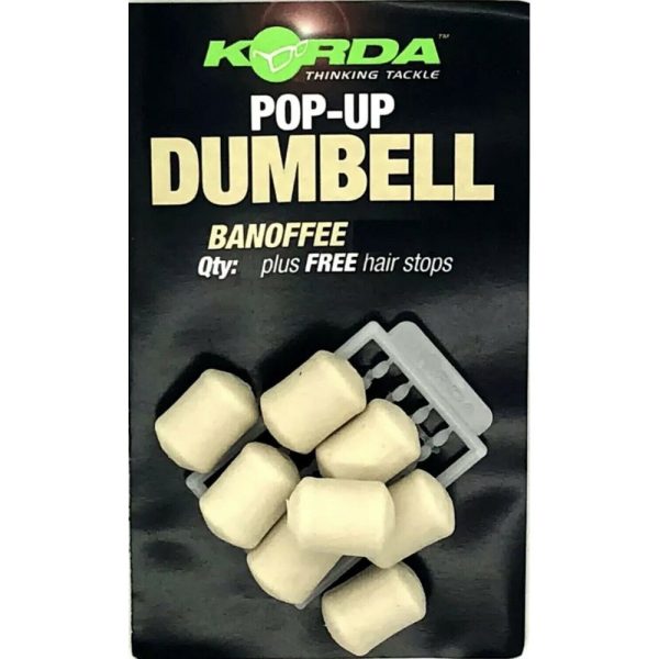 Korda Pop-up Dumbell Banoffee (8mm) - 10 pcs - csali imitáció