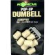 Korda Pop-up Dumbell Banoffee (8mm) - 10 pcs - csali imitáció