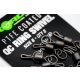 Korda Ring Swivels Size 11 - 8 pcs - karikás forgókapocs