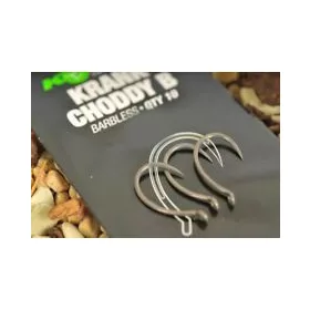  Korda Krank Chod Barbless 4 Füles, Szakáll Nélküli Horog 10db