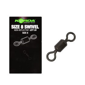 Korda Swivels Size 8 Forgókapocs 20 db