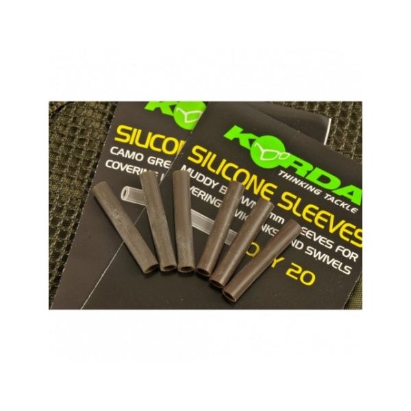 Korda Silicone Sleeves - Weedy Green - szilikon cső