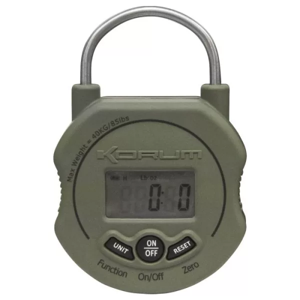 Korum Scales With Neoprene Carry Case Mérleg