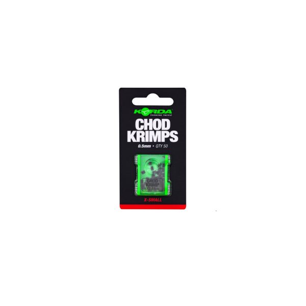 Korda Spare Chod Krimps 0,5mm Krimpelő Hüvely 50db