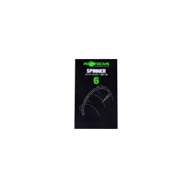   Korda Spinner Hook Size 6 Micro Barbed Horog Micro Szakállas