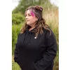 Korda Black Womens Kore Hoodie Női Kapucnis Pulóver XL