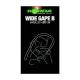 Korda Wide Gape Barbless Size 10 - bojlis horog