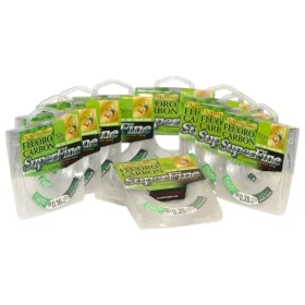   Sasame Fluoro Carbon Superfine Víztiszta 0,37mm 50m Fluorocarbon Előkezsinór