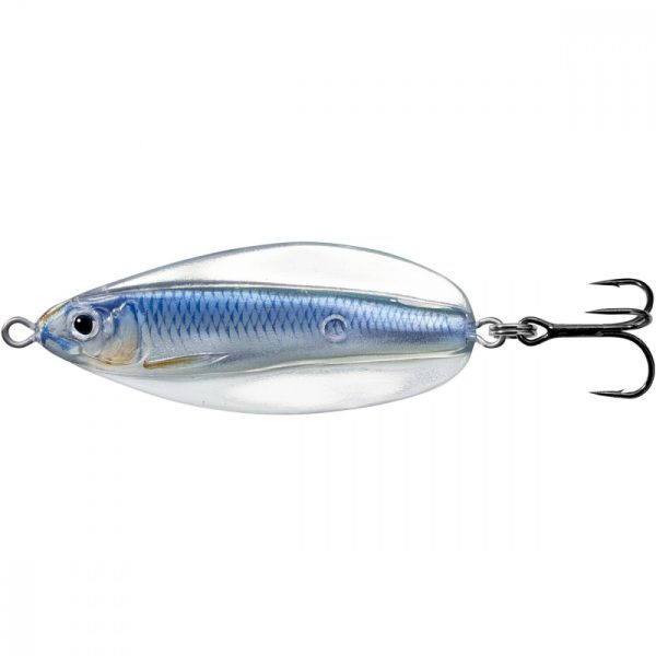 Livetarget Erratic Shiner Spoon Silver/Blue 7gr 5cm Támolygó Villantó