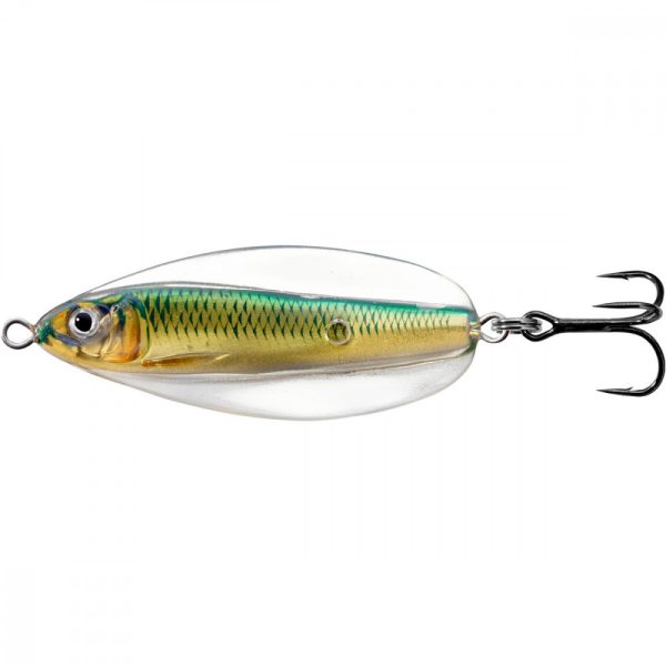 Livetarget Erratic Shiner Spoon Gold/Green 7gr 5cm Támolygó Villantó