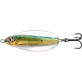   Livetarget Erratic Shiner Spoon Gold/Green 14gr 6cm Támolygó Villantó