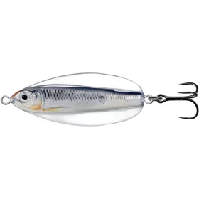   Livetarget Erratic Shiner Spoon Glow/Black 14gr 6cm Támolygó Villantó