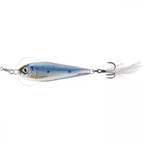   Livetarget Flutter Shad Jigging Spoon Silver/Blue 11gr 5cm Támolygó Villantó