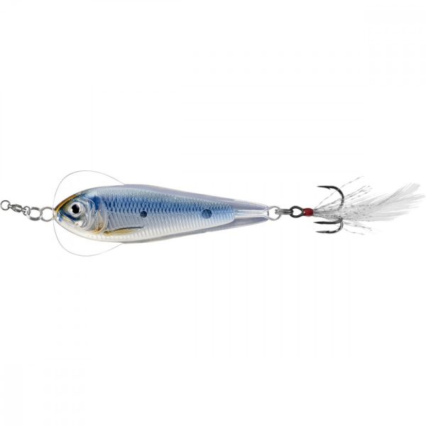 Livetarget Flutter Shad Jigging Spoon Silver/Blue 11gr 5cm Támolygó Villantó