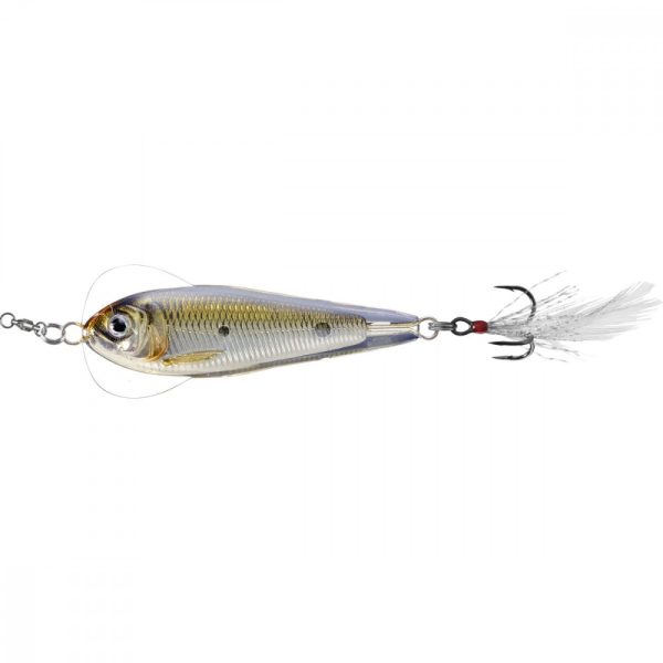 Livetarget Flutter Shad Jigging Spoon Silver/Bronze 11gr 5cm Támolygó Villantó