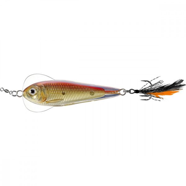 Livetarget Flutter Shad Jigging Spoon Gold/Red 11gr 5cm Támolygó Villantó