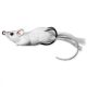 Livetarget Mouse Walking Bait White/White 6cm 11gr Egér Műcsali