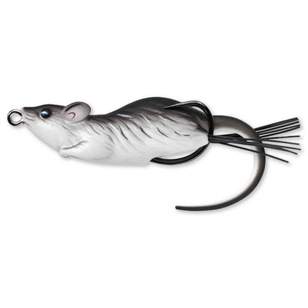 Livetarget Mouse Walking Bait Black/White 7cm 14gr Egér Műcsali