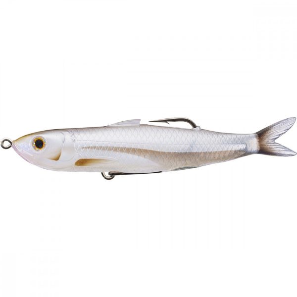 Livetarget Shiner Walking Bait Pearl Ghost 11,5cm 14gr Gumihal