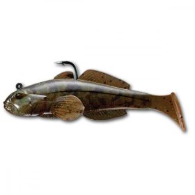   Livetarget Goby Swimbait Brown/Pumpkin 8cm 14gr Géb Műcsali