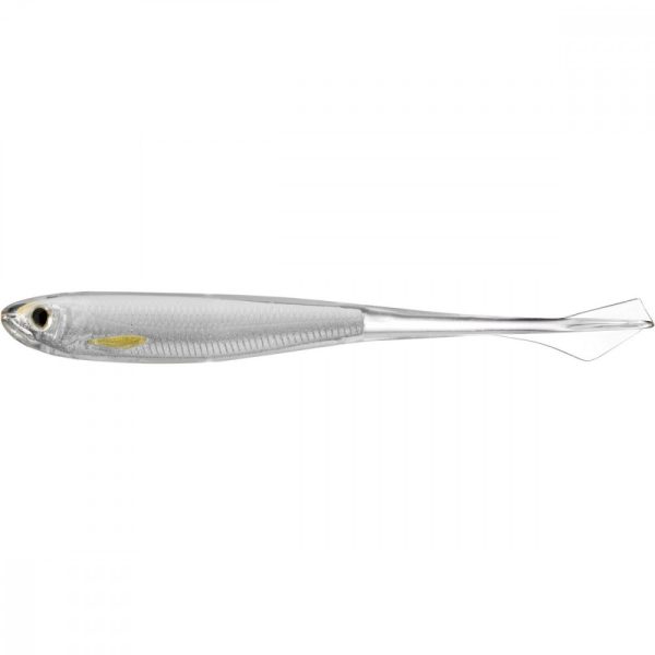 Livetarget Ghost Tail Minnow Dropshot Bait Silver/Pearl 9,5cm Gumihal