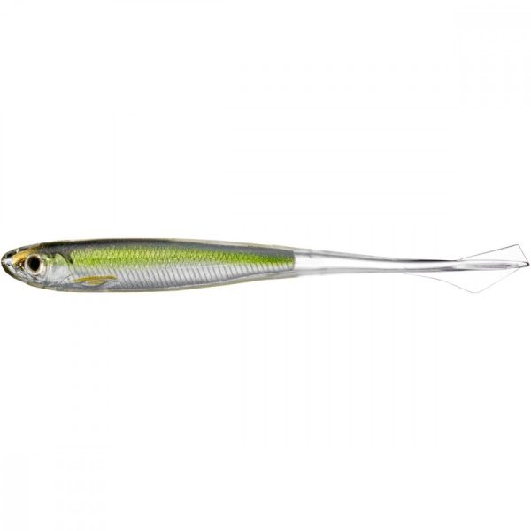 Livetarget Ghost Tail Minnow Dropshot Bait Silver/Green 9,5cm Gumihal