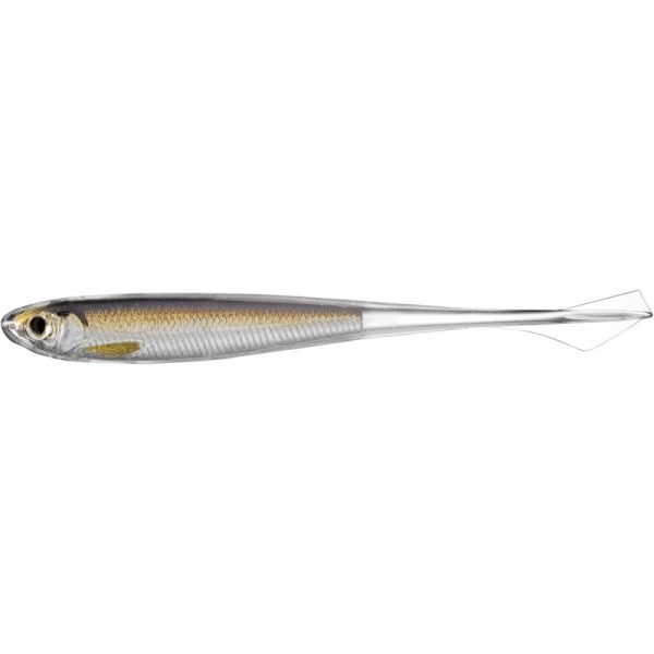 Livetarget Ghost Tail Minnow Dropshot Bait Silver/Brown 9,5cm Gumihal