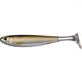   Livetarget Slow-Roll Shiner Paddle Tail Silver/Brown 8,5cm Gumihal 4db