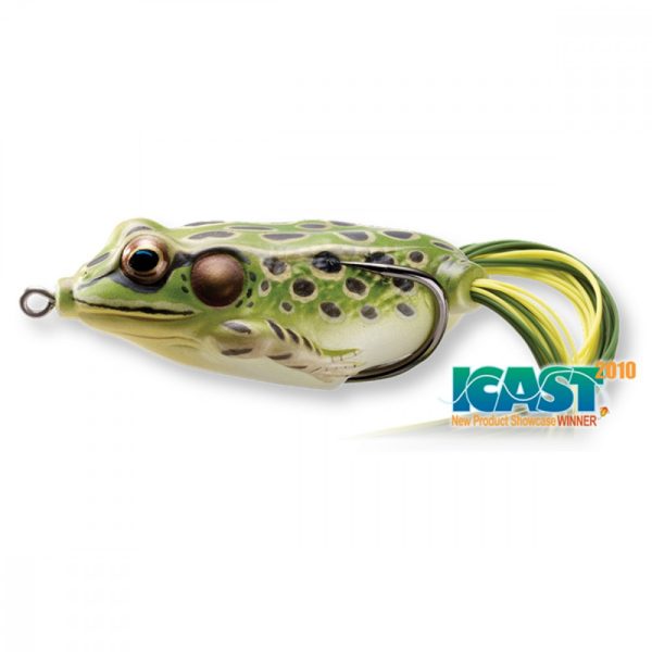 Livetarget Frog Walking Bait Green/Yellow 4,5cm 7gr Béka Műcsali