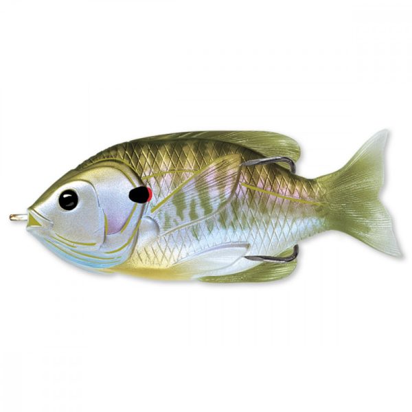 Livetarget Sunfish Walking Bait Natural/Olive Bluegill 7,5cm 12gr Naphal Műcsali