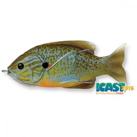   Livetarget Sunfish Walking Bait Natural/Blue Pumpkinseed 7,5cm 12gr Naphal Műcsali