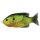 Livetarget Sunfish Walking Bait Florescent Pumpkinseed 7,5cm 12gr Naphal Műcsali