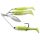 Livetarget Minnow Spinner Rig Chartreuse/Silver Small 11gr Spinnerbait