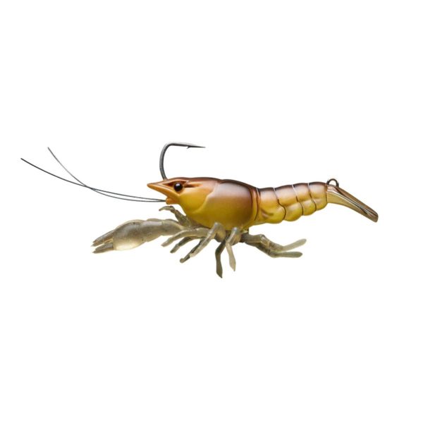 Livetarget Live Craw Finess Bait Orange Brown 6,3cm 11gr Plasztik Műcsali