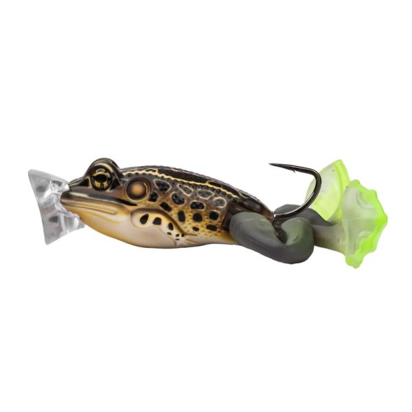 Livetarget The Ultimate Frog Popper Bait Tan Brown 5cm 21gr Béka Utánzat