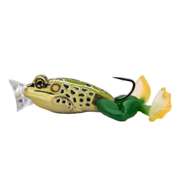 Livetarget The Ultimate Frog Popper Bait Emerald-Brown 6,3cm 28gr Béka Utánzat