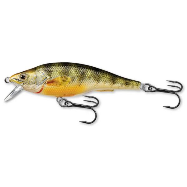 Livetarget Yellow Perch Jerkbait Metallic Gloss 9,8cm 16gr Lebegő Wobbler