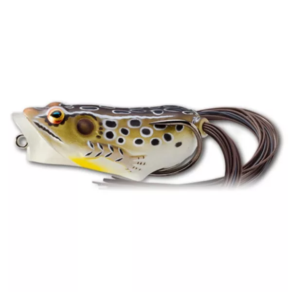 Livetarget Frog Popper Tan-Brown 5,5cm 11g Floating Béka Utánzat
