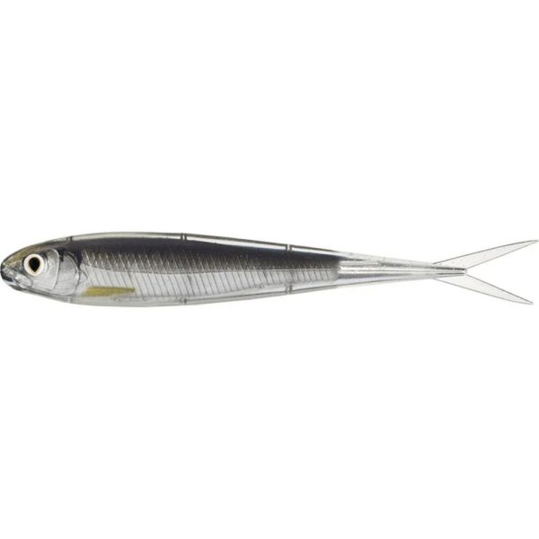 Livetarget Minnow Soft Jerkbait Silver Smoke 10cm 4db Plasztik Műcsali