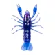 Livetarget Crawfish Un-Rigged Blue-Purple 7,1cm Sinking Plasztik Rák 6db