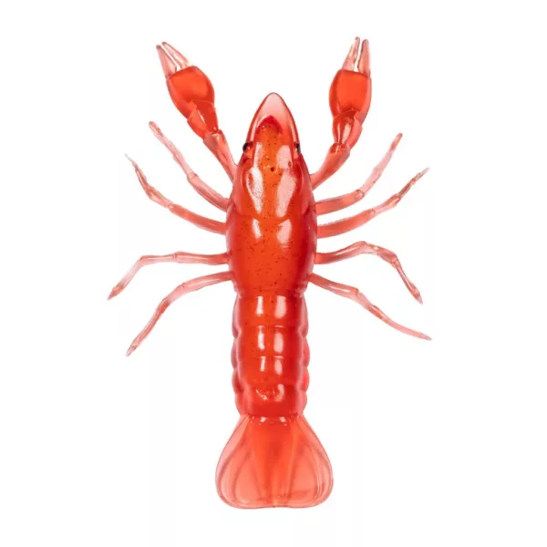 Livetarget Crawfish Un-Rigged Red-Red 7,1cm Sinking Plasztik Rák 6db