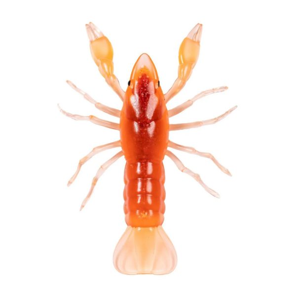 Livetarget Crawfish Un-Rigged Fire-Orange 7,1cm Sinking Plasztik Rák 6db