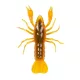 Livetarget Crawfish Un-Rigged Orange-Green 7,1cm Sinking Plasztik Rák 6db