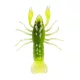Livetarget Crawfish Un-Rigged Chartreuse-Green 7,1cm Sinking Plasztik Rák 6db