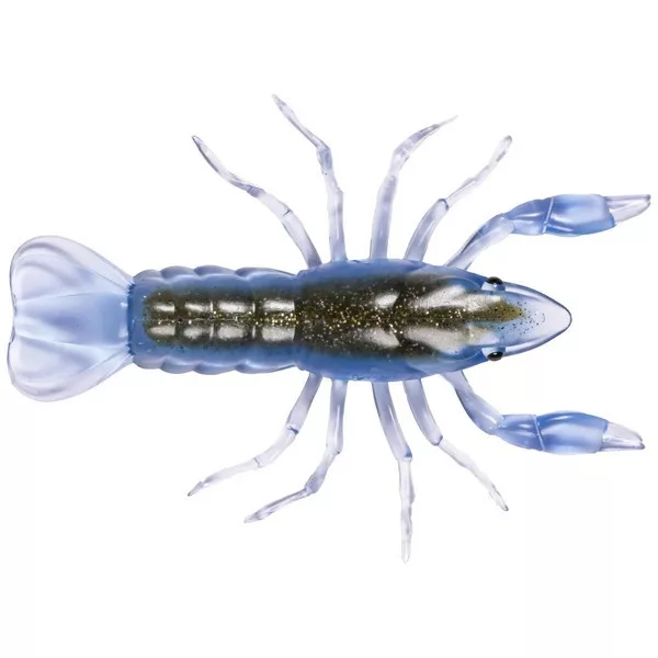 Livetarget Crawfish Un-Rigged Blue-Green 9,7cm Sinking Plasztik Rák