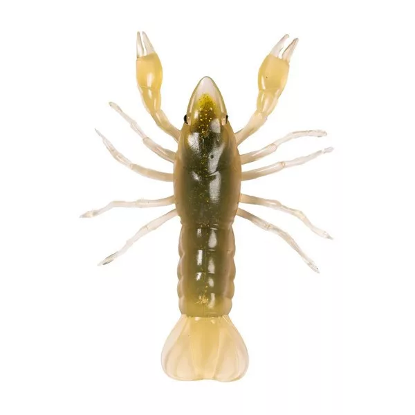 Livetarget Crawfish Un-Rigged Yellow-Pumpkin 9,7cm Sinking Plasztik Rák 4db